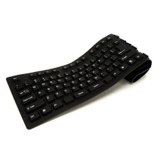 Flexible Keyboard Mini USB - Hitam