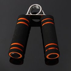 Foam Hand Gripper Soft Cushion Grip Heavy Increase Forearm Strength Grips Orange - INTL