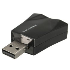 Freebang USB2.0 External Virtual 7.1 Channel CH Audio Sound Card Adapter For Win 10 MAC Elec-Mall - INTL