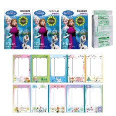 Fujifilm Instax Mini Frozen Fever Instant 30 Film for Fuji 7s 8 25 50s 70 90/ Polaroid 300 Instant Camera/ Share SP-1 Printer - INTL