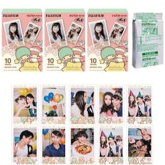 Fujifilm Instax Mini Little Twin Star Instant 30 Film for Fuji 7s 8 25 50s 70 90 / Polaroid 300 Instant Camera / Share SP-1 Printer - INTL