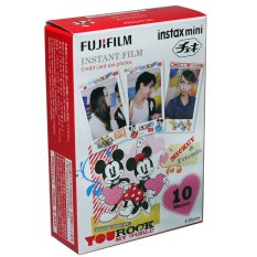 Fujifilm Instax Mini Mickey Mouse Instant 10 Film for Fuji 7s 8 25 50s 70 90 / Polaroid 300 Instant Camera / Share SP-1 Printer - INTL