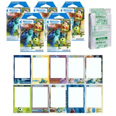 Fujifilm Instax Mini Monsters University Instant 50 Film for Fuji 7s 8 25 50s 70 90/ Polaroid 300 Instant Camera/ Share SP-1 Printer - INTL
