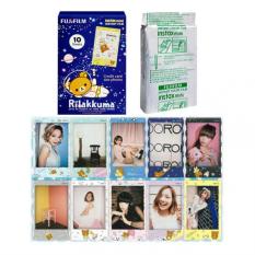 Fujifilm Instax Mini Rilakkuma Space Instant 10 Film for Fuji 7s 8 25 50s 70 90 / Polaroid 300 Instant Camera / Share SP-1 Printer - INTL