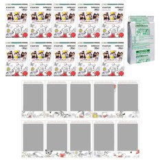 Fujifilm Instax Mini Winnie the Pooh Instant 100 Film for Fuji 7s 8 25 50s 70 90 / Polaroid 300 Instant Camera / Share SP-1 Printer - INTL