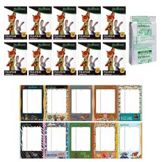 Fujifilm Instax Mini ZooTopia Instant 100 Film for Fuji 7s 8 25 50s 70 90 / Polaroid 300 Instant Camera / Share SP-1 Printer - Intl