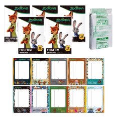 Fujifilm Instax Mini ZooTopia Instant 50 Film for Fuji 7s 8 25 50s 70 90 / Polaroid 300 Instant Camera / Share SP-1 Printer - Intl