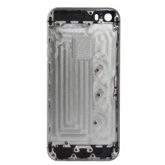 Full Assembly Replacement Metal Housing Cover with Appearance Imitation of iPhone 6 6S for iPhone 5, Including Back Cover Card Tray Volume Control Key Power Button Mute Switch Vibrator Key(Grey) (Intl)