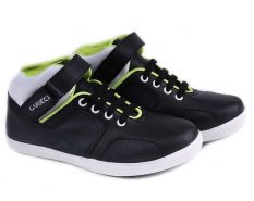 Garucci GDA 9068 Sepatu Anak Casual Boots Laki-Laki (Hitam Kombinasi)