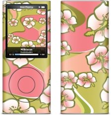 Gelaskins Apple iPod Nano 4 Hibiscus