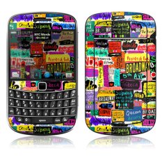 Gelaskins NYC Words - BlackBerry Dakota 9900
