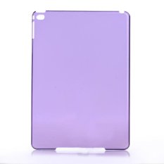 Glossy Plastic Hard Tablet Case for iPad mini 4 (Purple)