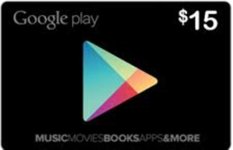 GOOGLE PLAY VOUCHER $15