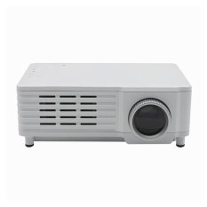 GP8 LCD LED 1080 P Video Mini Full HD Portable 3D Projector HD Home Theater White (Intl)