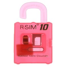 Gracefulvara 10 R-SIM Nano Cloud Card For iPhone 4S 5 5S 5C 6 Plus 2G 3G 4G LTE iOS 8.x