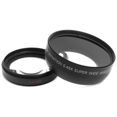 Gracefulvara 58MM 0.45x Wide Angle Macro Lens for Canon EOS 1100D DSLR Rebel T1i T2i XTi XSi - Intl