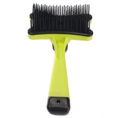 Gracefulvara Cute Pet Dog Cat Hair Shedding Trimmer Grooming Comb Brush Tool (Green)
