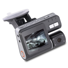HD 1080P LCD Dual Lens Car Vehicle DVR Camera Dashboard Video Recorder Cam G-Sensor Night Vision - Intl
