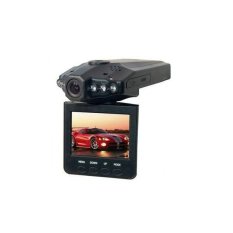 HD DVR - Car Recorder 6 IR LED 2.5 Inch TFT Color LCD HD Car DVR Kamera Mobil - Hitam