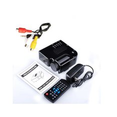 HD Mini Portable Home Theater Digital Video TV Movie LCD Multimedia Projector DVD Player (Black) (Intl)