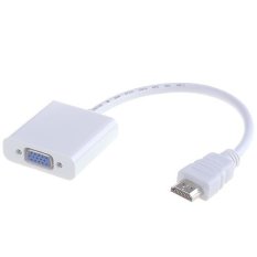 HDMI Male to VGA Female Adapter Cable for PC HDTV MP4 Player- Intl
