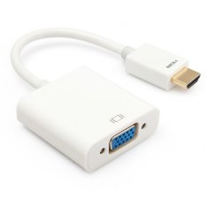 HDMI to VGA Converter Adaptor -Putih