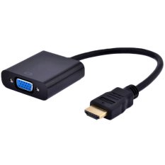 HDMI to VGA Female Adapter - HD008 - Black