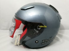 Helm KYT Dj Maru Grey / Abu Abu Muda