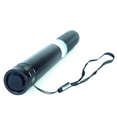 High Powered Blue Laser Pointer Burning Cool Powerful Visible Laser Beam Flashlight Pen in Black – Battery & Charger Included(INTL)