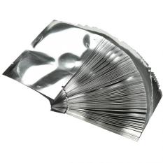 HomeGarden 100pcs Silver Aluminum Foil Mylar Bag Vacuum Sealer Food Storage Package Pouches 7*10 - Intl