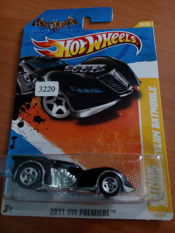 Hot Wheels - Batman Arkham Asylum Batmobil