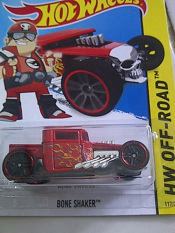 Hot Wheels - Bone Shaker Red Team Hot Wheels