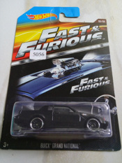 Hot Wheels - Buick Grand National Black fast and Furious