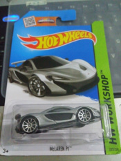 Hot Wheels - Mclaren P1 Silver