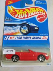 Hot Wheels - Mercedes SL Red Kartu Lama