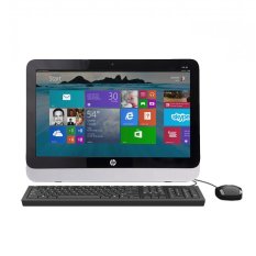 HP PC All in One 20-r022L - Intel Core i3-4170 - 2GB RAM - DOS - Hitam