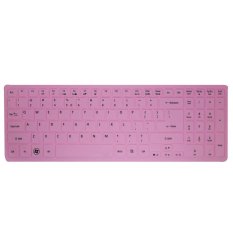 HRH Keyboard Skin Cover Film Protector For Acer Aspire M3-581T M3-581TG M5-581 V5-571G (Soild Pink) - Intl