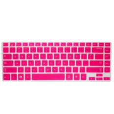 HRH Keyboard Skin Cover Film Protector For Samsung Q470 700Z4AH 530U4B 535U4C 700Z4A 900X4C 900X4D(Semi Pink) - Intl