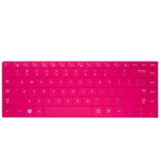 HRH Keyboard Skin Cover Film Protector For Samsung Q470 700Z4AH 530U4B 535U4C 700Z4A 900X4C 900X4D(Soild Hotpink)- Intl