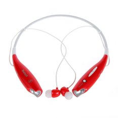 HV-800 Wireless Sport Stereo Bluetooth Headset (Red) - Intl