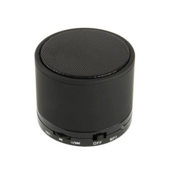I-ONe Bluetooth Speaker with microsd card slot dan FM radio Superbass - Hitam  