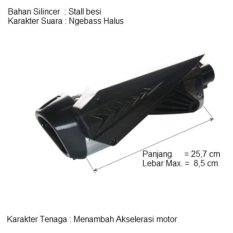 i-one - Knalpot Hogo Predator 2 Sound Mio