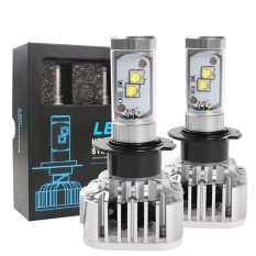 I Set 40W 4800LM H7 CREE Car Led Headlight Headlamp High Low Beam Head Lamp Bulb Car Styling (Intl)
