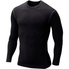Ilife Store Men Boy Compression Base Layer Tight Top Shirt Under Skin Long Sleeve Sport Gear