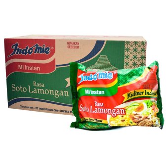 bahan baku indomie 40  Rasa Instan  Karton 90gr Isi Mie Lazada Soto  Lamongan Indomie