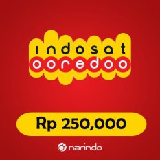 Indosat ooredoo Pulsa Electric Indosat Reg - 250.000