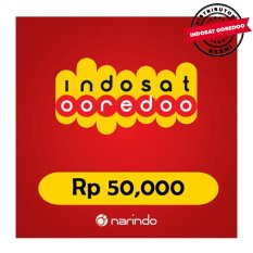 Indosat ooredoo Pulsa Electric Indosat Reg Rp. 50.000