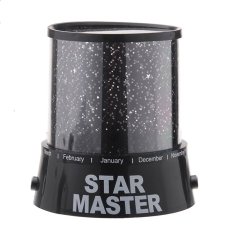 Itinlu Star Master Romantic Amazing LED Starry Night Sky Projector Lamp Star Light Cosmos Master Black