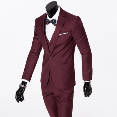 Jaket Kulit - Setelan Jas Pria Trend Fashion - Violet