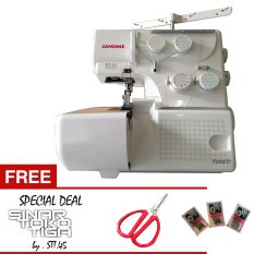 Janome 8002D Mesin Jahit Obras Necci STT.45 + Gratis Paket Hadiah